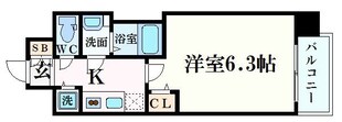 プレサンス梅田東アルファの物件間取画像